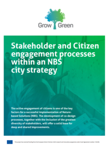 Stakeholder and citizen engagement processes within an NBS city strategy